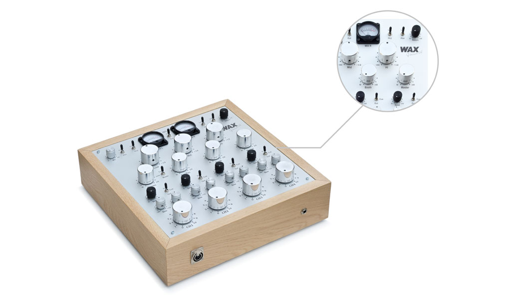 Face-avant en aluminium pour table de mixage