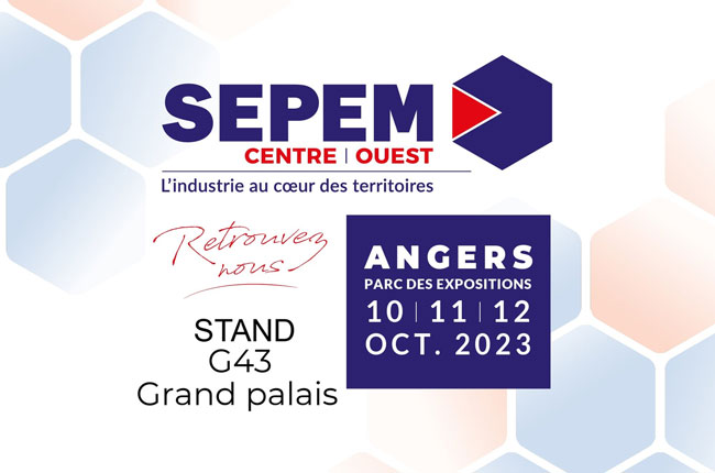Bandeau de participation au SEPEM d'Angers 2023